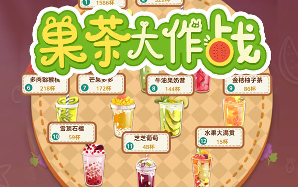 《制作冰镇水果茶》：拖果入机榨鲜饮，两两配对乐不停