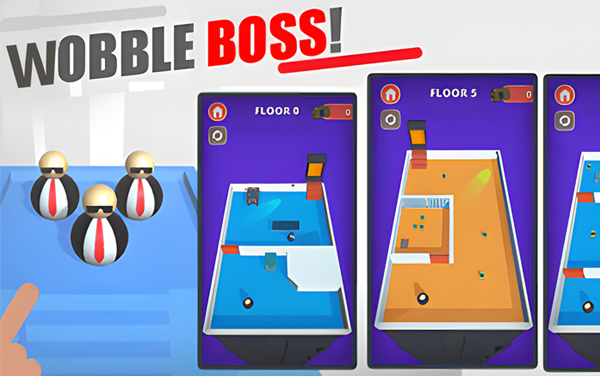 《Wobble Boss》：走位控制与节奏通关的闯关技巧