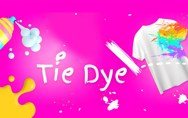 《Tie Dye Cloths》：指尖浸染绘彩布，随心创作享扎染