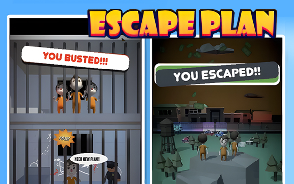 《Escape Plan》：巧绘逃路避警网，智越牢笼夺自由