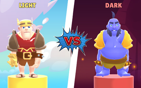 《Dark Vs Light》：打人掉魂？吃了就变强！这战打得也太爽了！