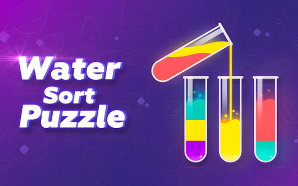 《Water Sort Puzzle》：巧分彩水理秩序，静心排序解谜题