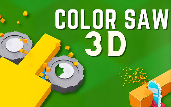 《Color Saw》：巧手雕形破方块，智切妙裁创万象