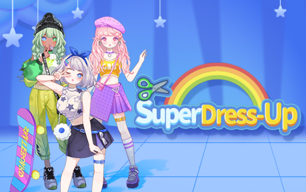 《Super Dress-Up》：裁衣塑型精搭配，时尚传奇自运营