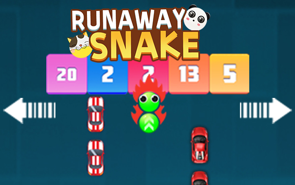 《Runaway Snake》：智控灵蛇吞数块，巧避险障冲高分