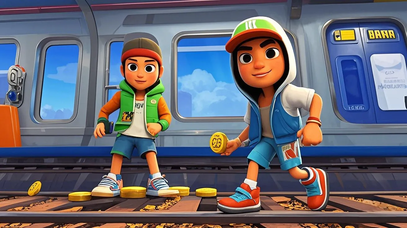 《Subway Surfers》：地铁狂奔逐风，跑酷解锁趣无穷