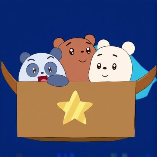 三只熊收星星