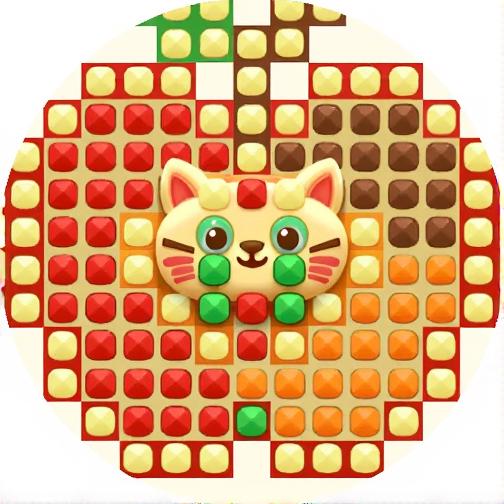 创意拼拼豆