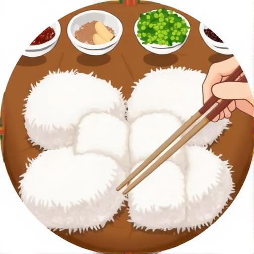 霉豆腐女孩摆摊