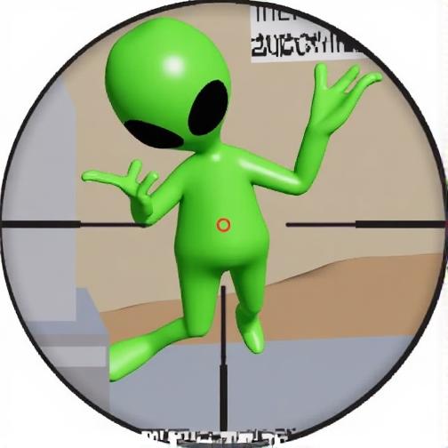 瞄准打外星人