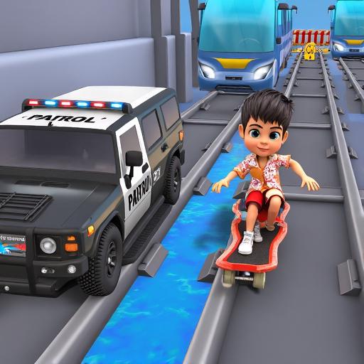 铁轨跑酷闯关