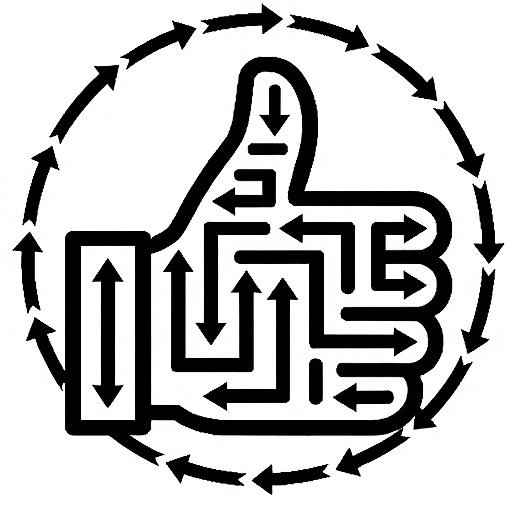 指上消箭头