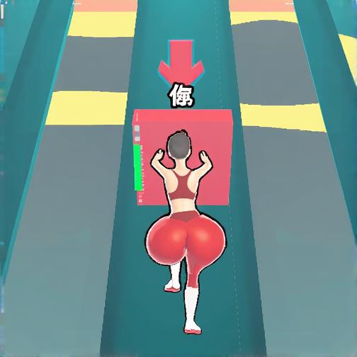 跑酷美女大作战小游戏