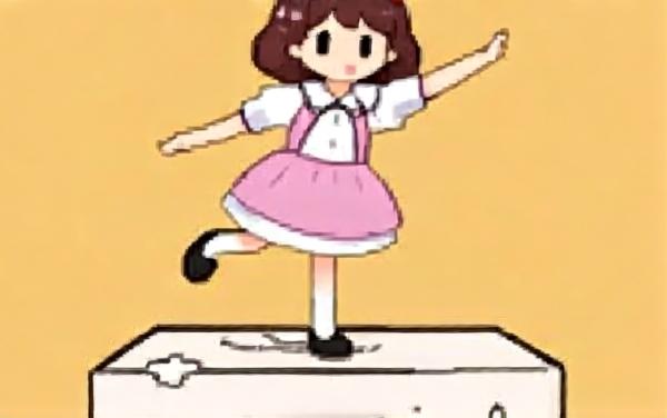 跳跳女孩豆腐