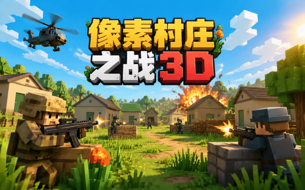 像素村庄之战3D