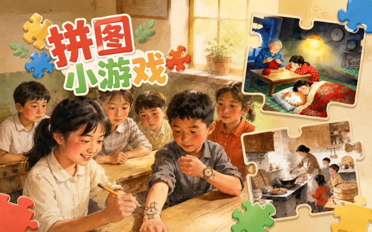 拼图小游戏
