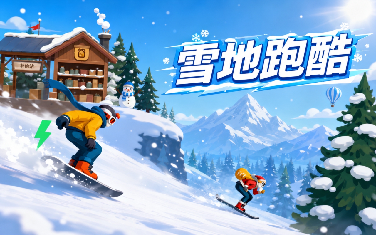 雪地跑酷