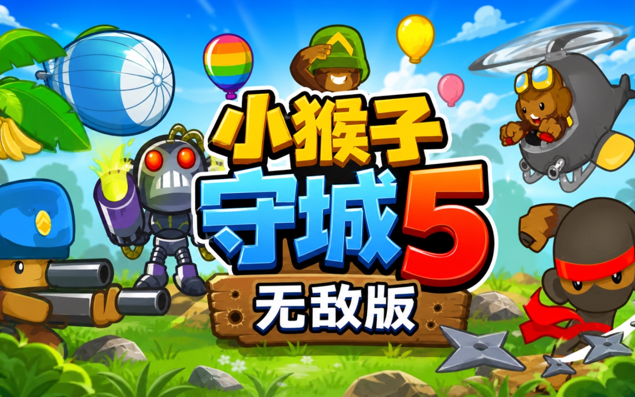 小猴子守城5无敌版