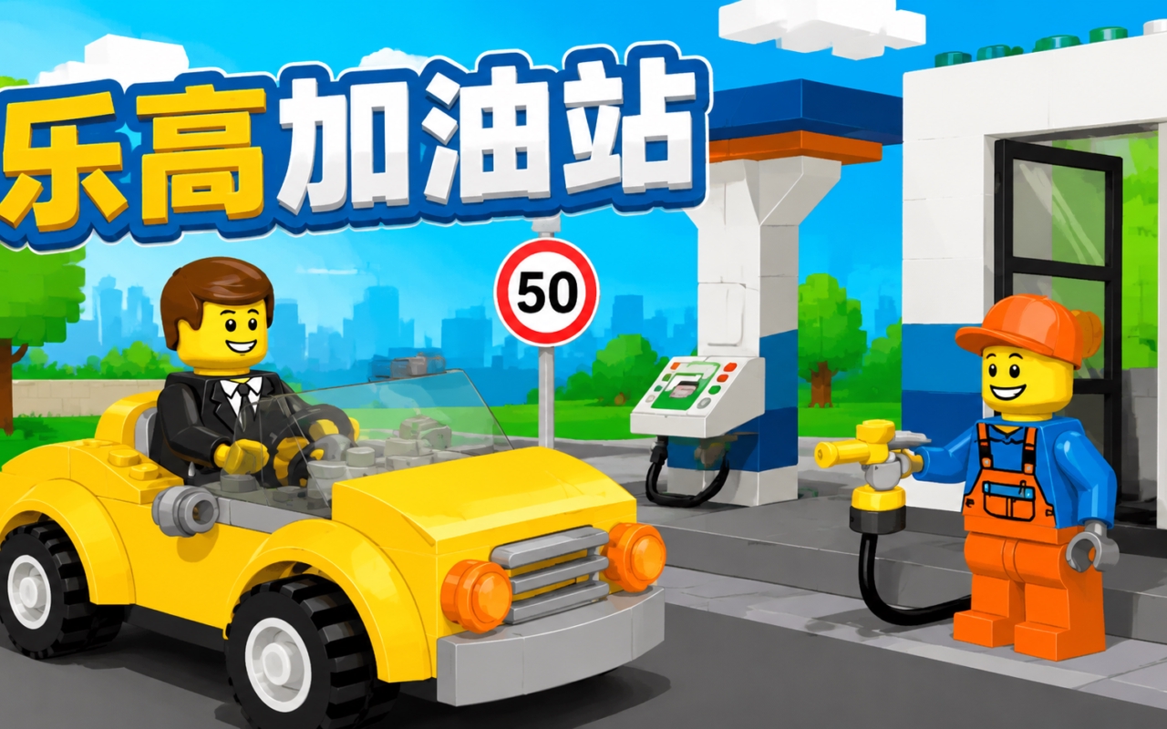乐高加油站