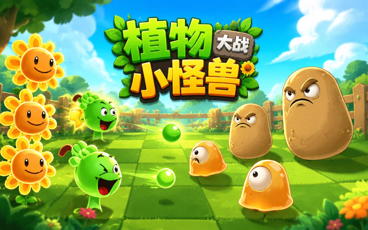 植物大战小怪兽