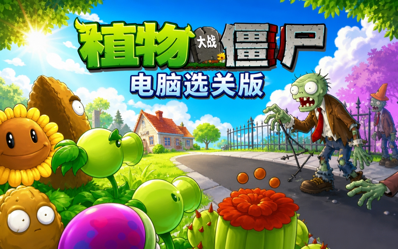 植物大战僵尸电脑选关版