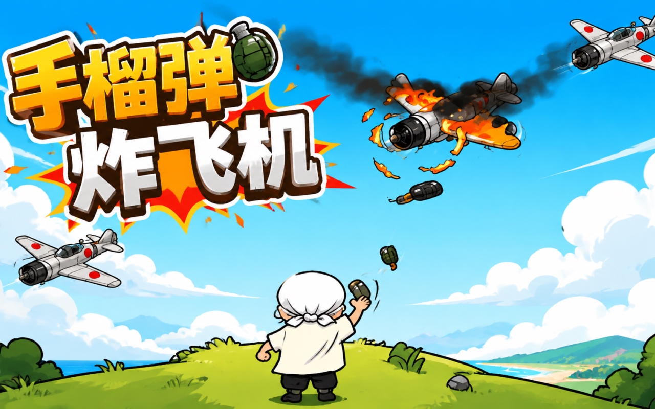 手榴弹炸飞机