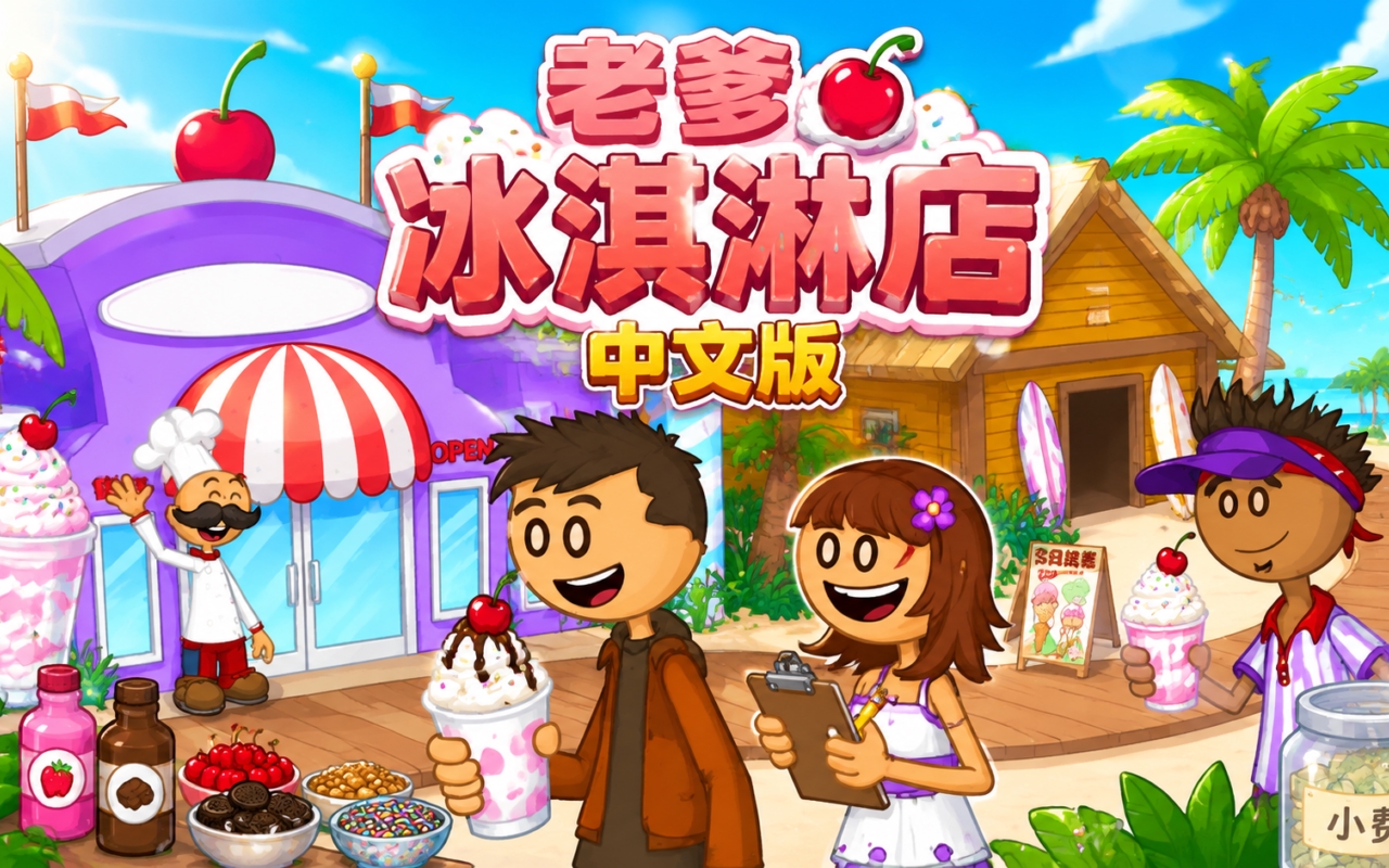 老爹冰淇淋店中文版