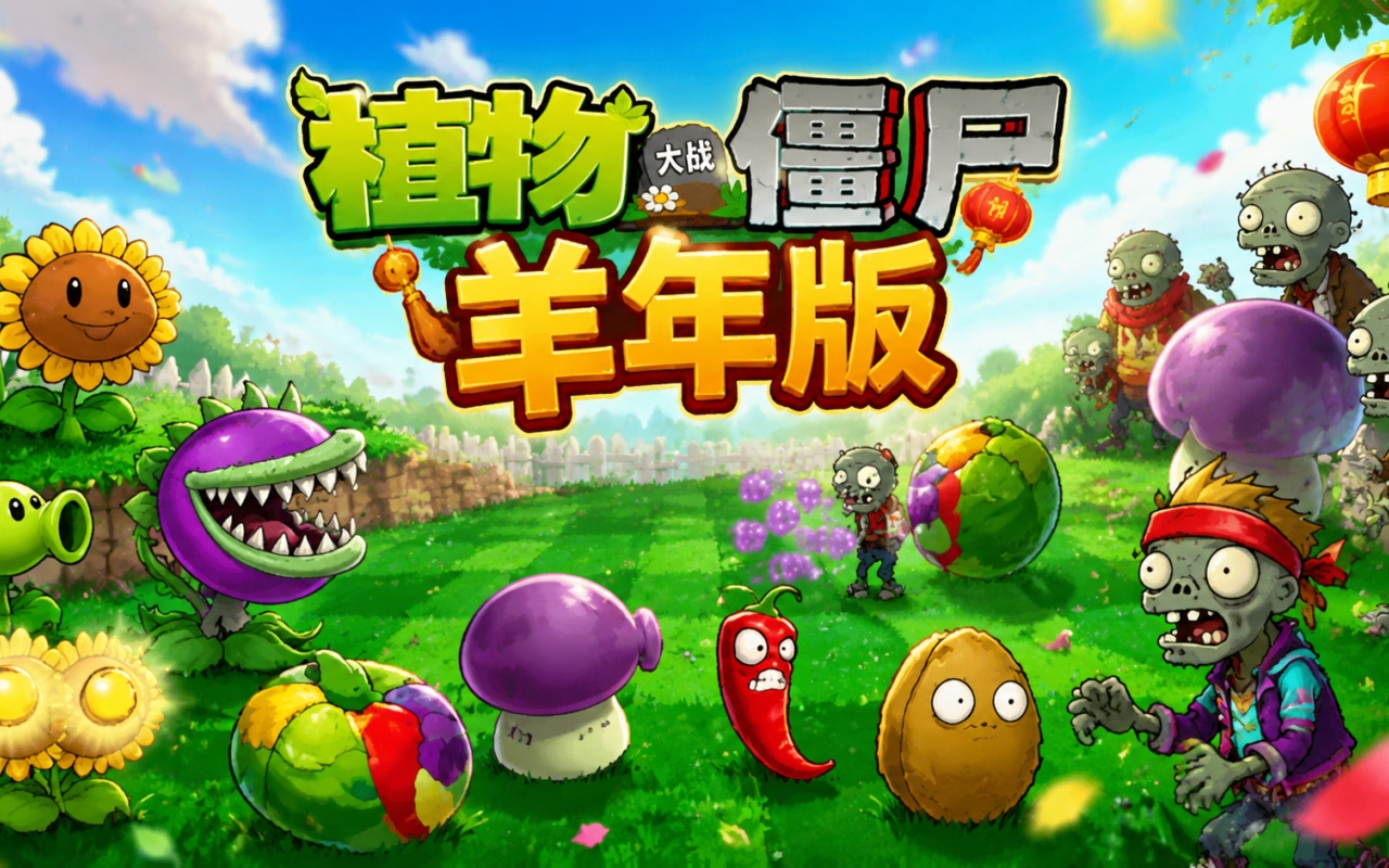 植物大战僵尸羊年版