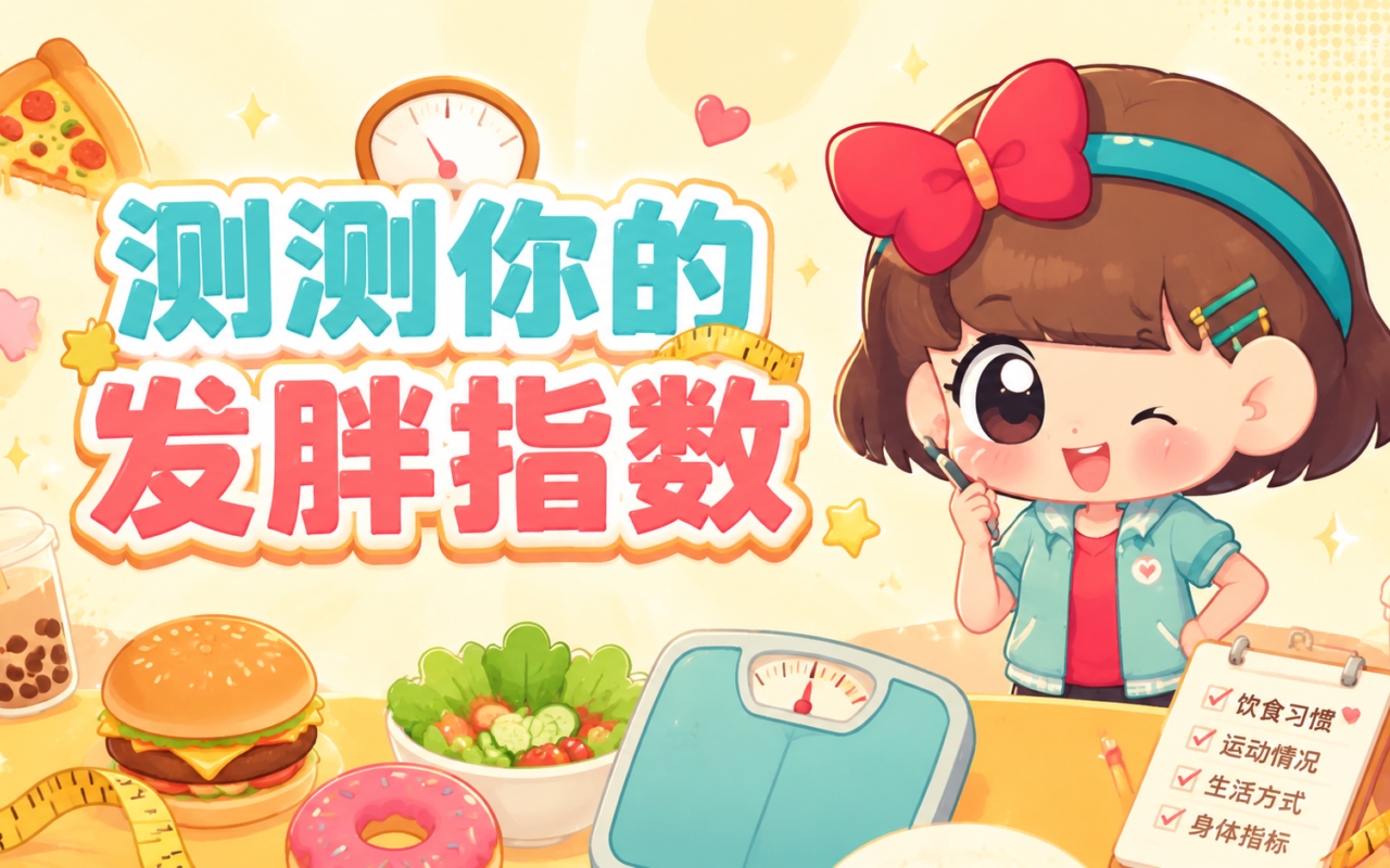 测测你的发胖指数