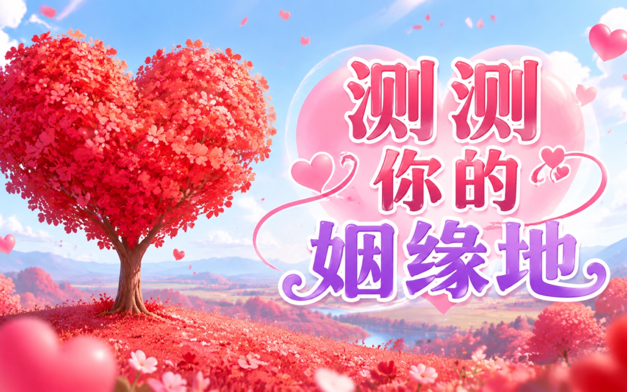 测测你的姻缘地