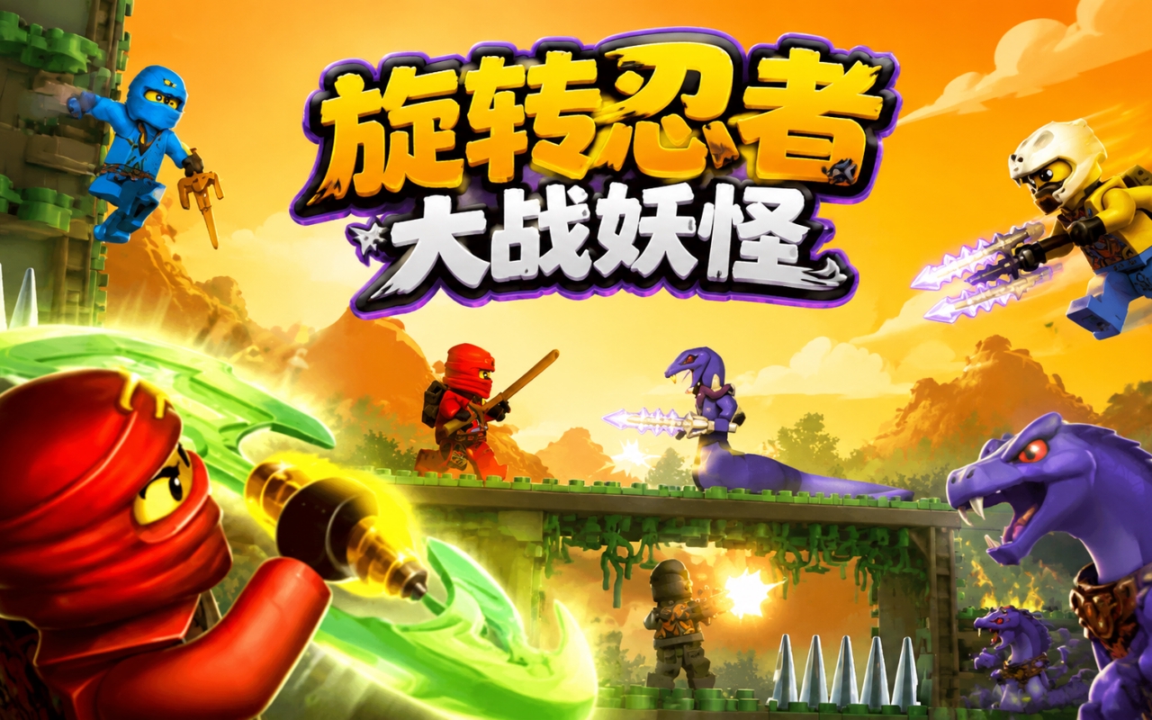 旋转忍者大战妖怪