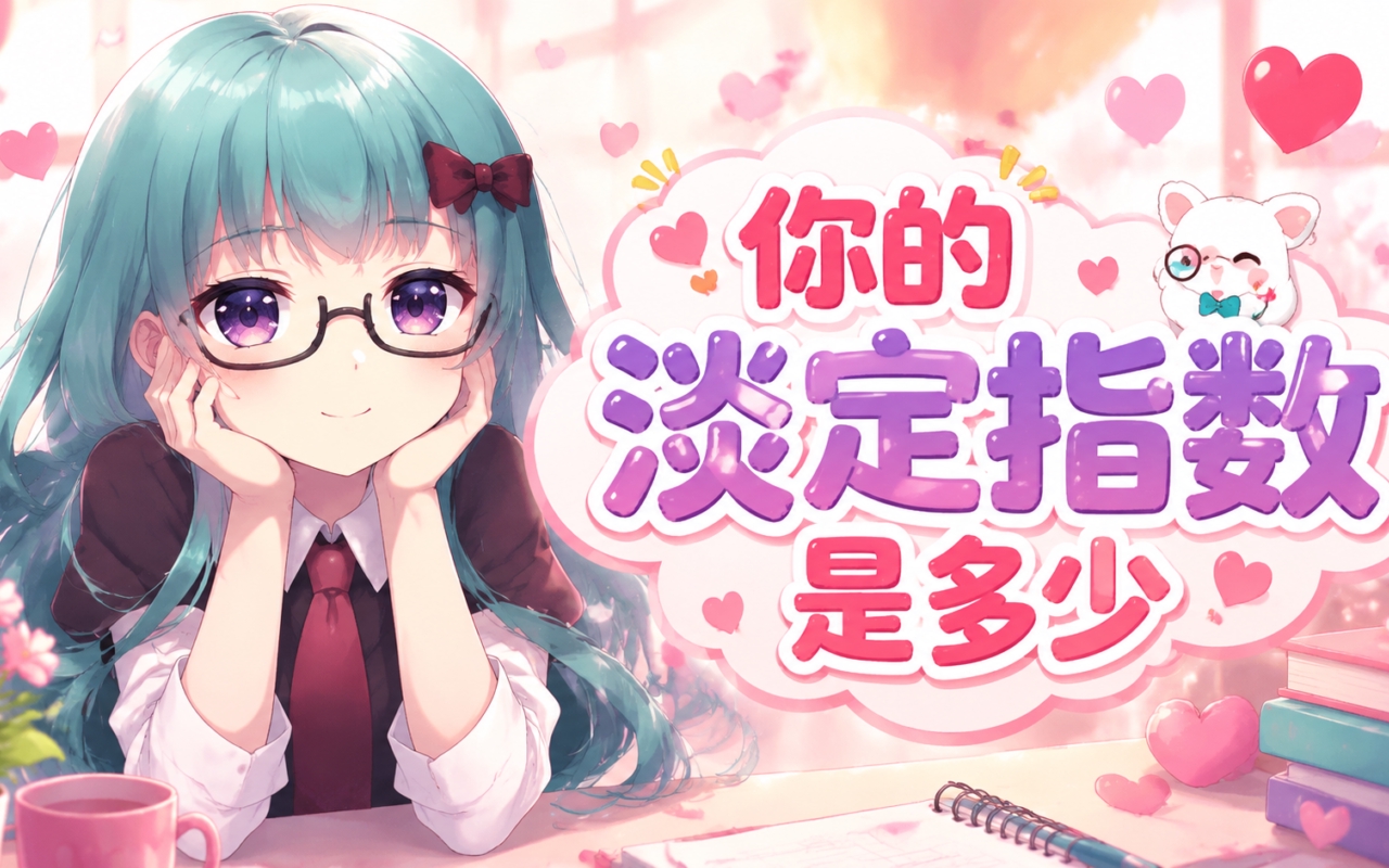 你的淡定指数是多少