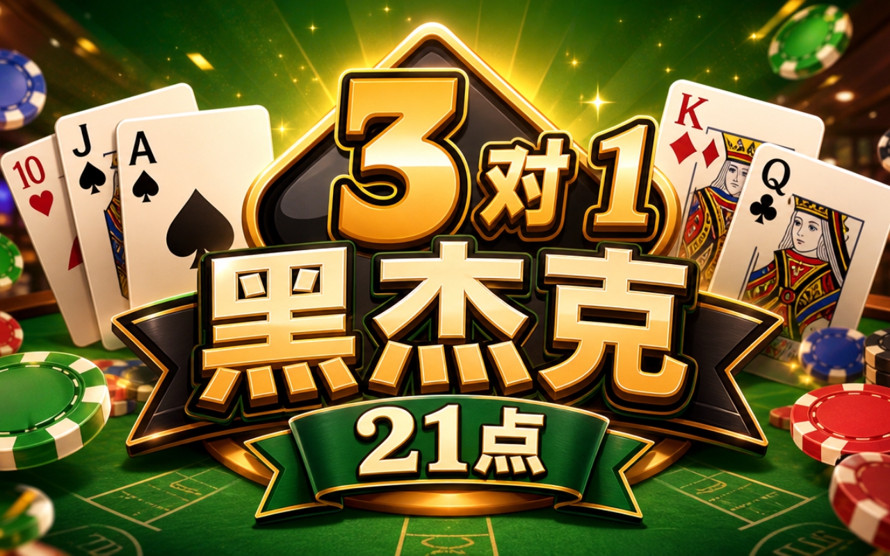 3对1黑杰克21点