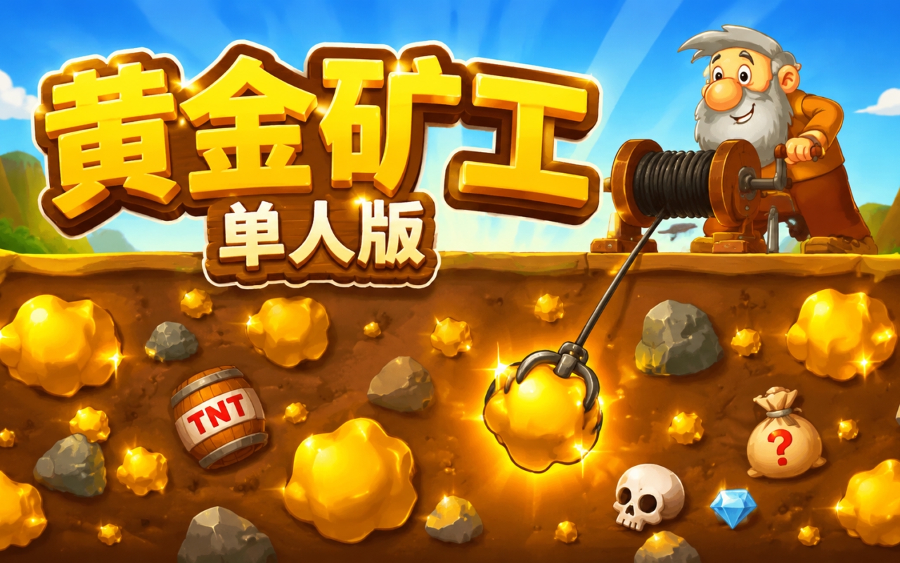 黄金矿工单人版