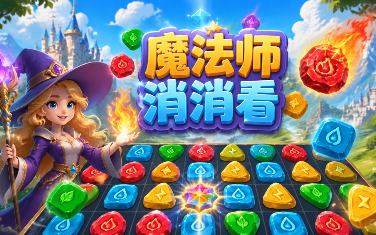 魔法师消消看