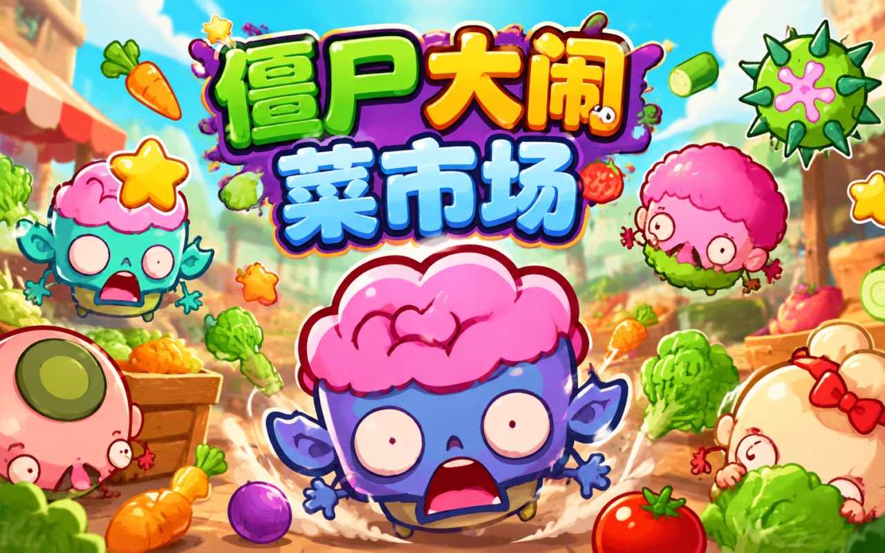 僵尸大闹菜市场