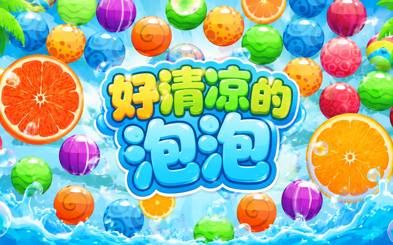 好清凉的泡泡