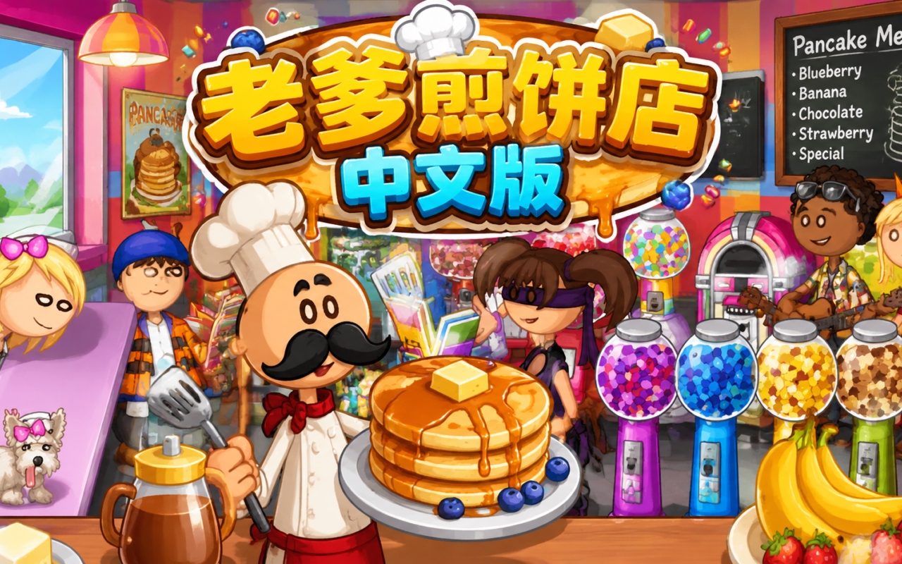 老爹煎饼店中文版