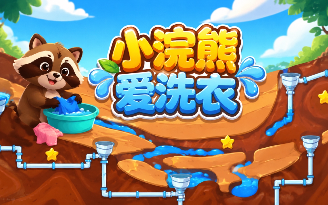 小浣熊爱洗衣