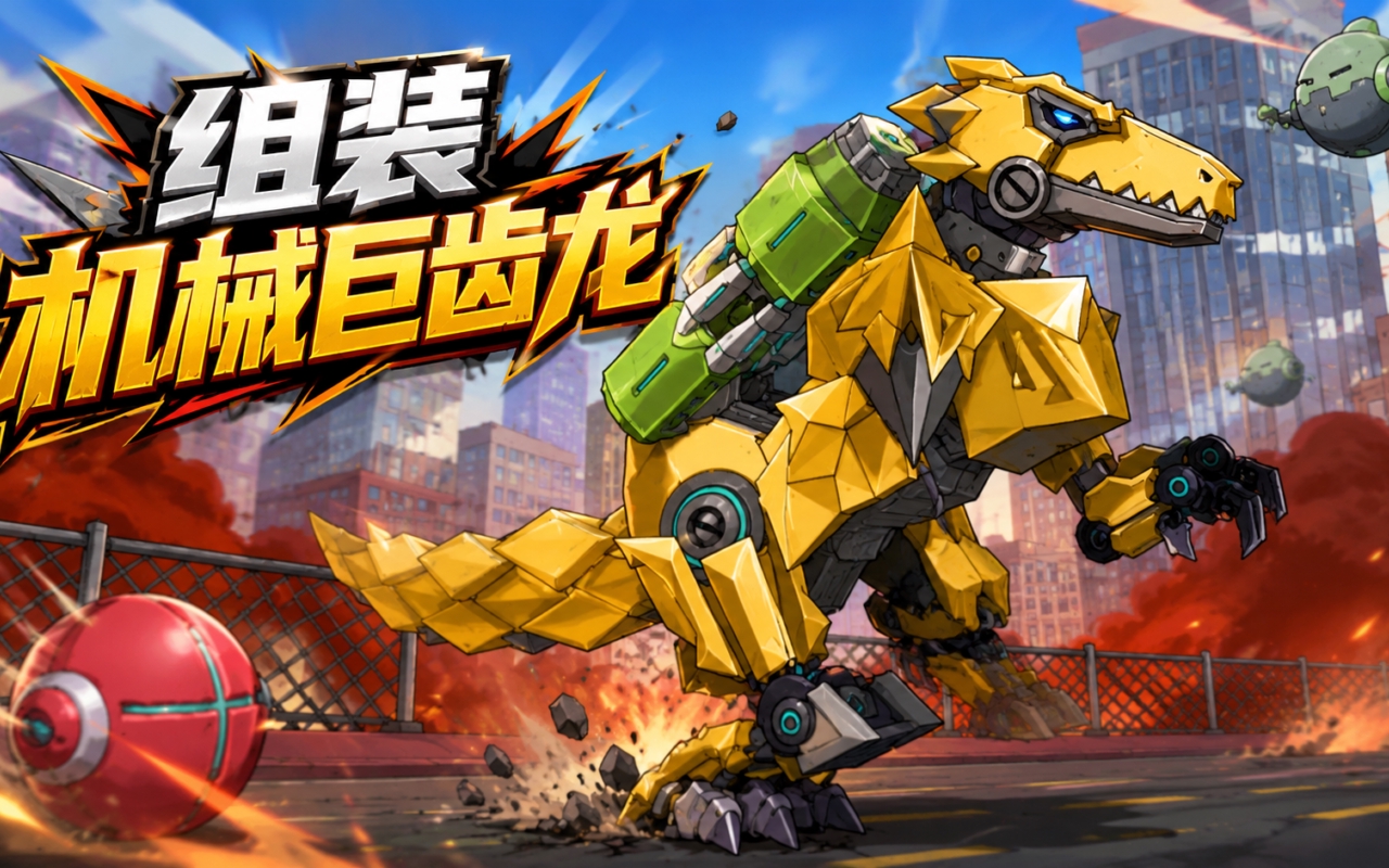 组装机械巨齿龙