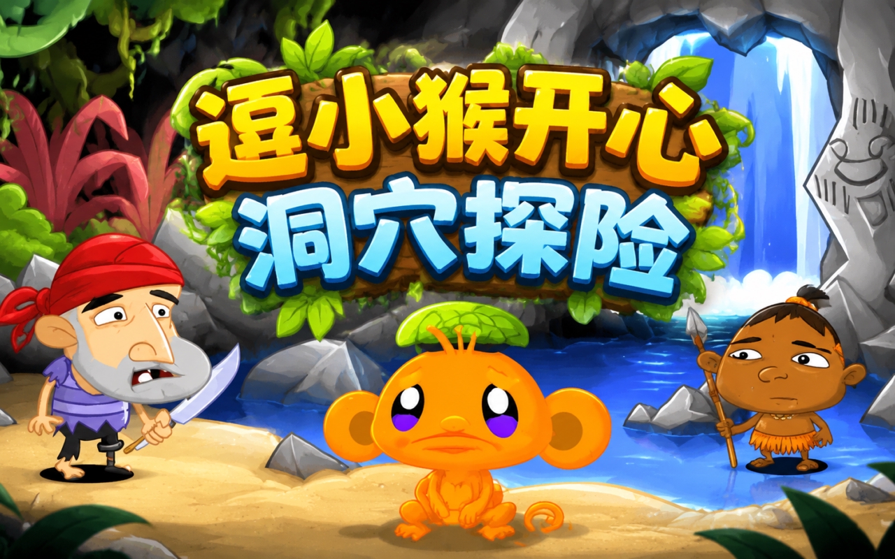 逗小猴开心洞穴探险