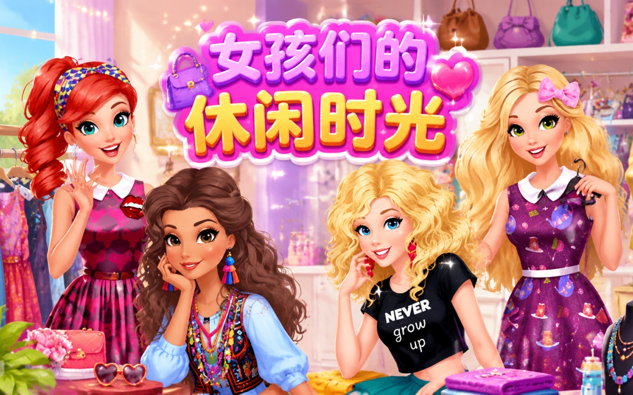 女孩们的休闲时光