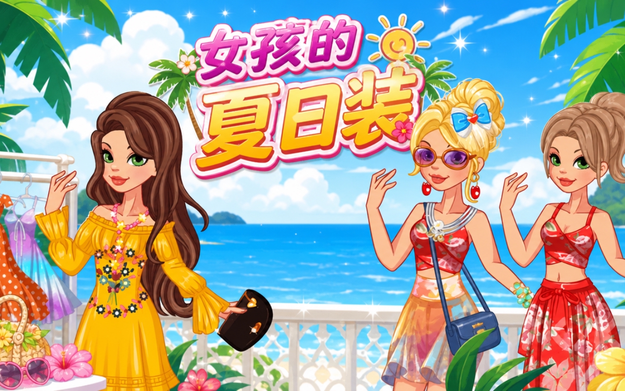 女孩的夏日装