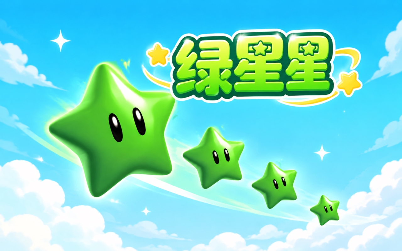 绿星星