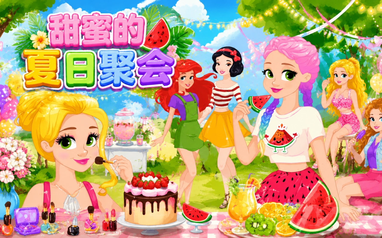 甜蜜的夏日聚会