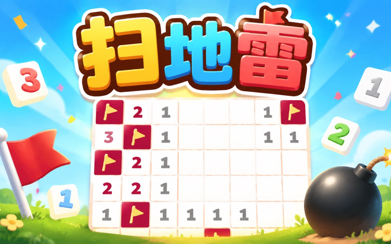 扫地雷