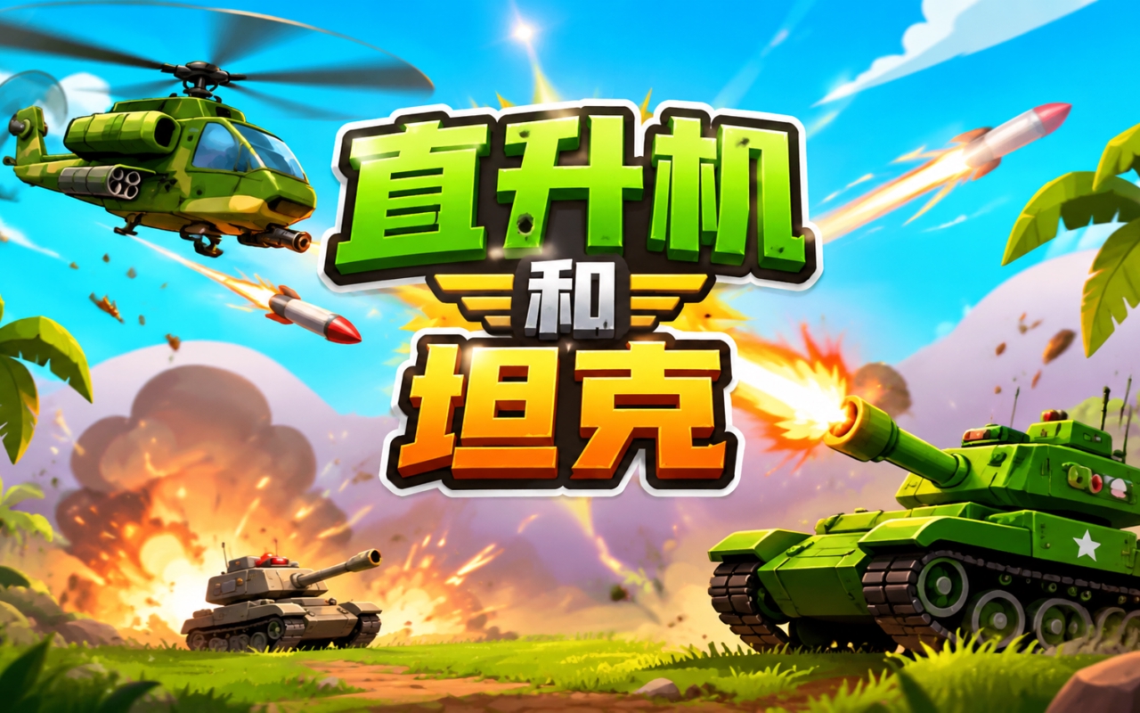 直升机和坦克