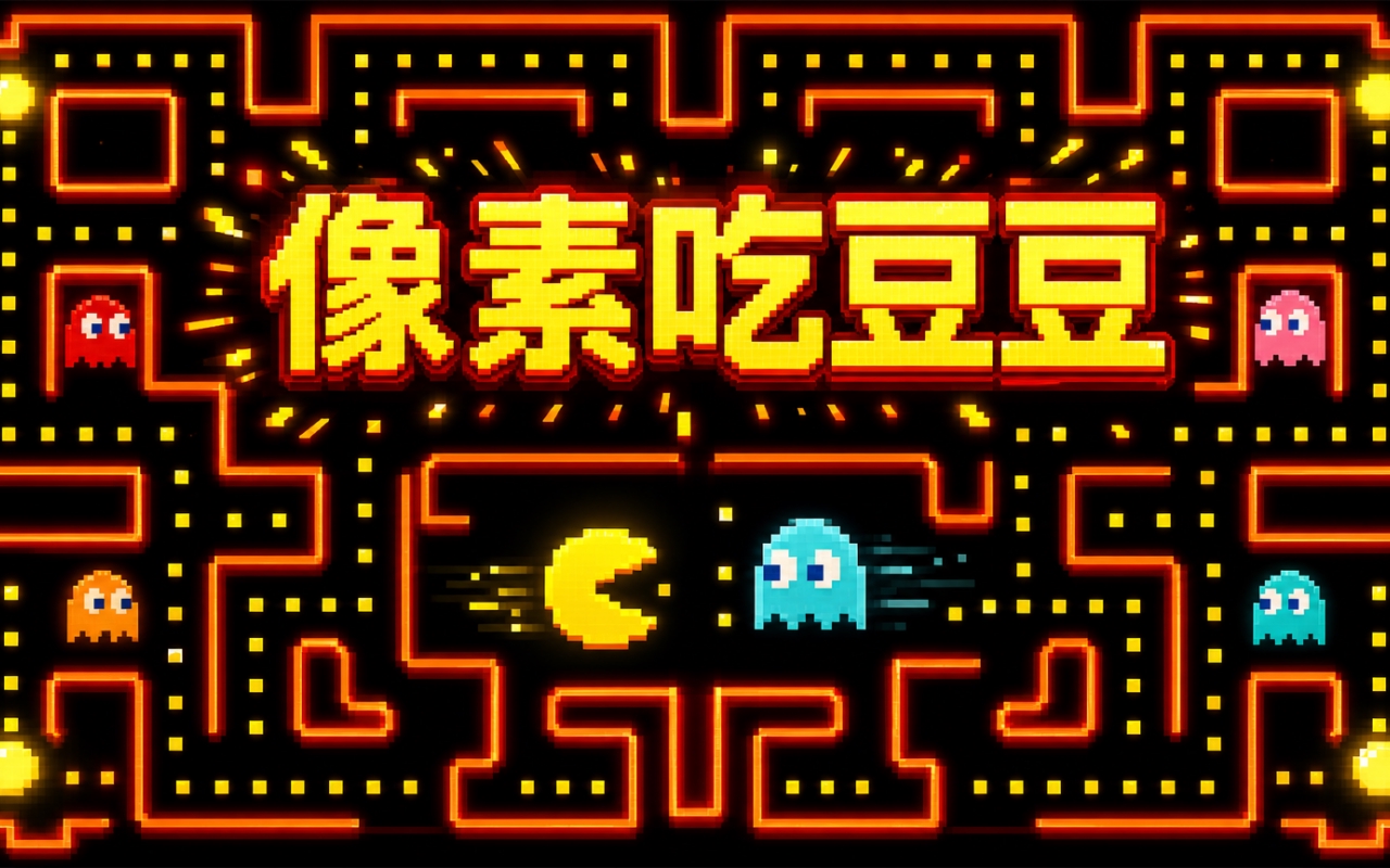 像素吃豆豆