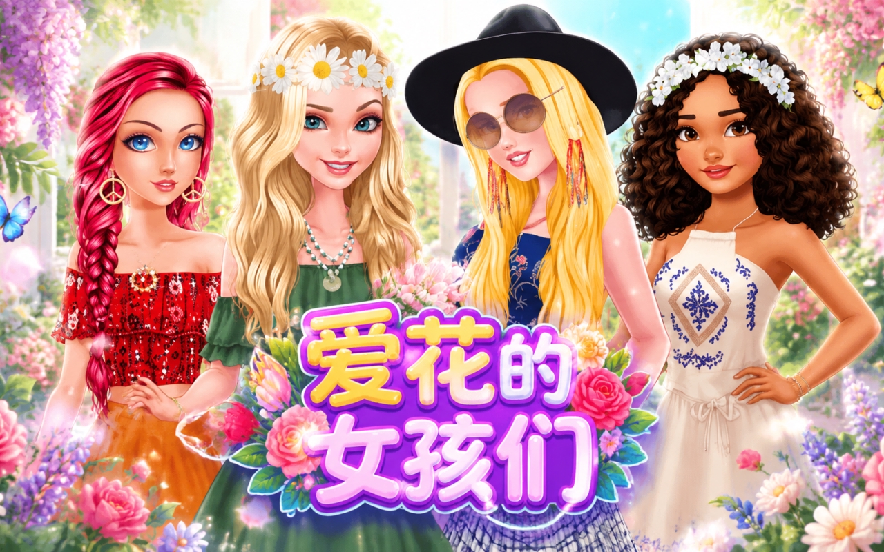 爱花的女孩们