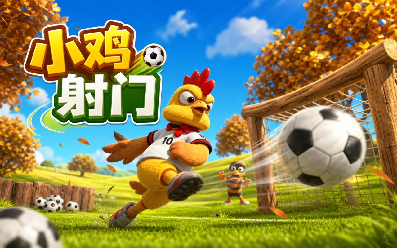 小鸡射门